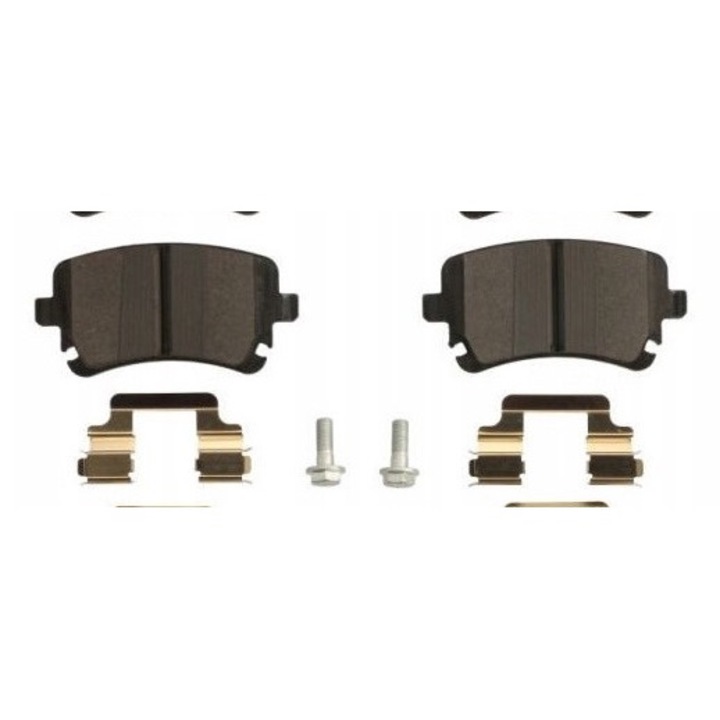 Autó hátsó fékbetét készlet, Abe, Audi/VW/Bentley-hez, szürke