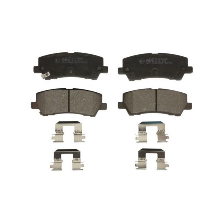 Hátsó fékbetét készlet, Abe, Ford USA Mustanghoz, szürke