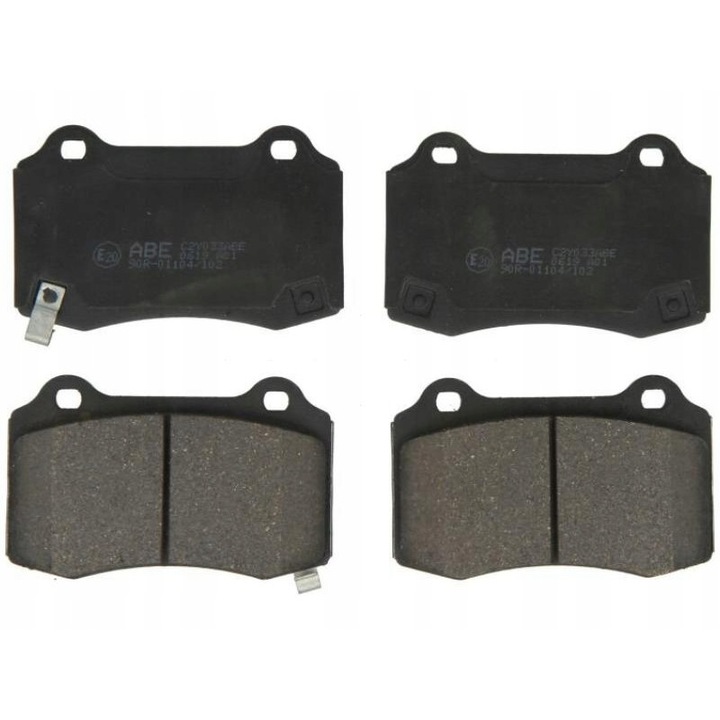 Fékbetét készlet, abe, CHEVROLET kompatibilis