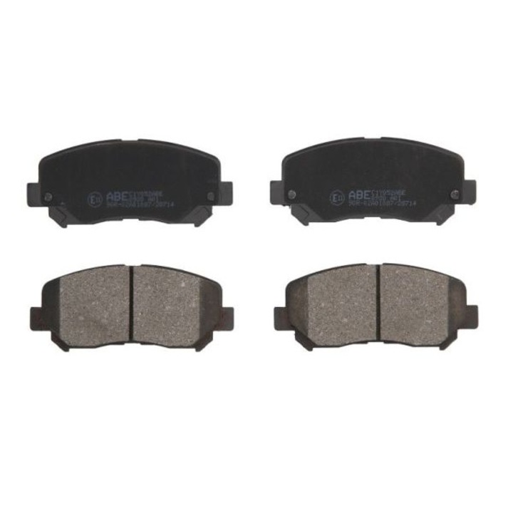 2 db fékbetét készlet, Abe, Jeep Cherokee kompatibilis, Multicolor