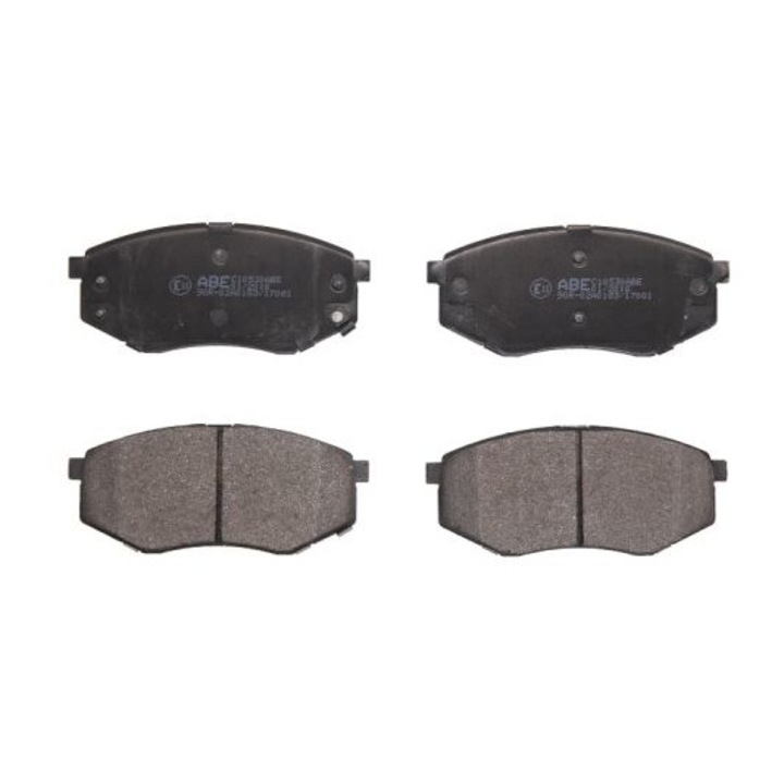 Fékbetétek, Abe, Hyundai/Kia, Fekete