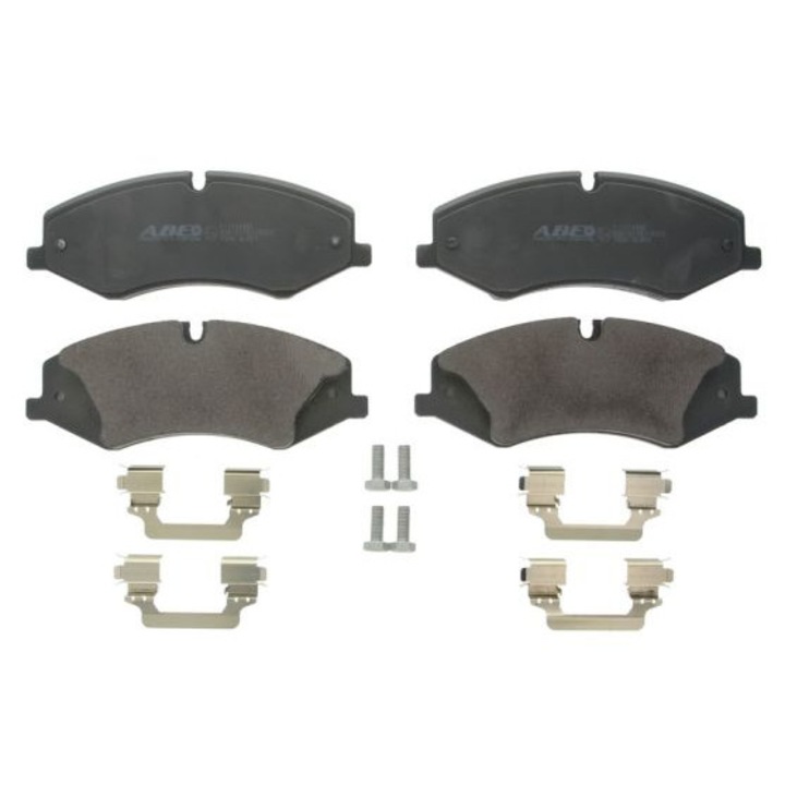 Fékbetét készlet, Abe, Land Rover/Range Rover, 2.0-5.0 03/02, fekete