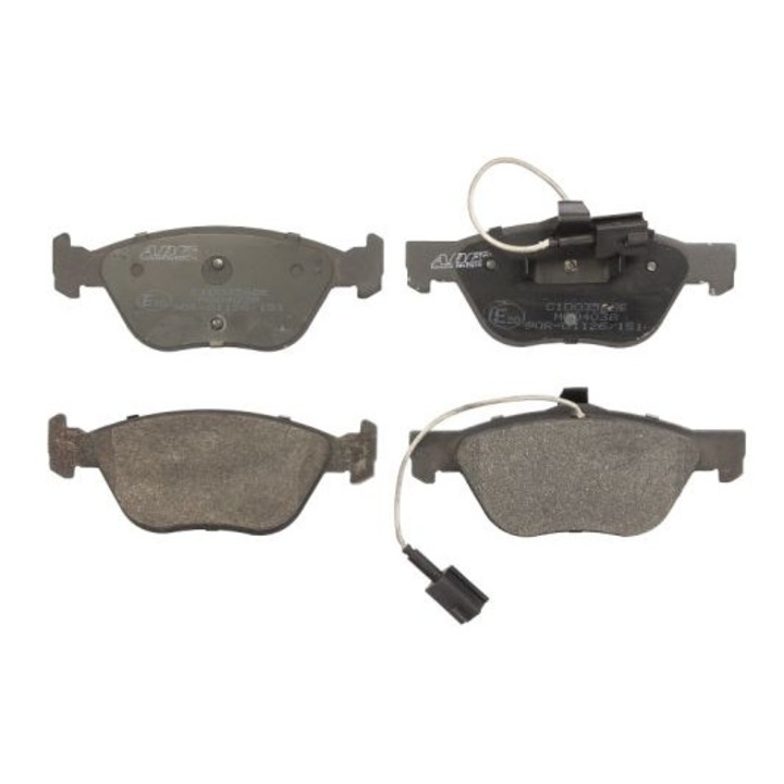 Fékbetétek, Abe, Alfa Romeo/Lancia, Fekete