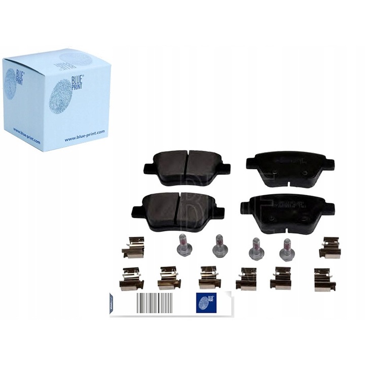 Hátsó fékbetét készlet, Abe, Audi A1-hez