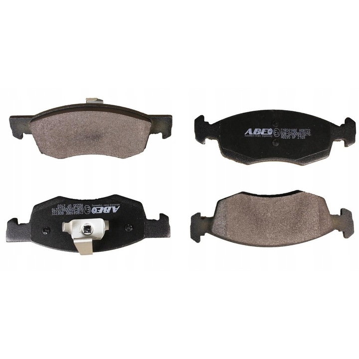 Set placute de frana, Dacia Logan/Logan Express/Logan II/Logan MCV, Negru