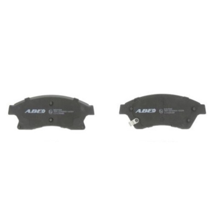 Fékbetét készlet Chevrolet Aveo/Cruze/Orlando/Trax, Opel Astra J/Astra J GTC, Abe, szürke