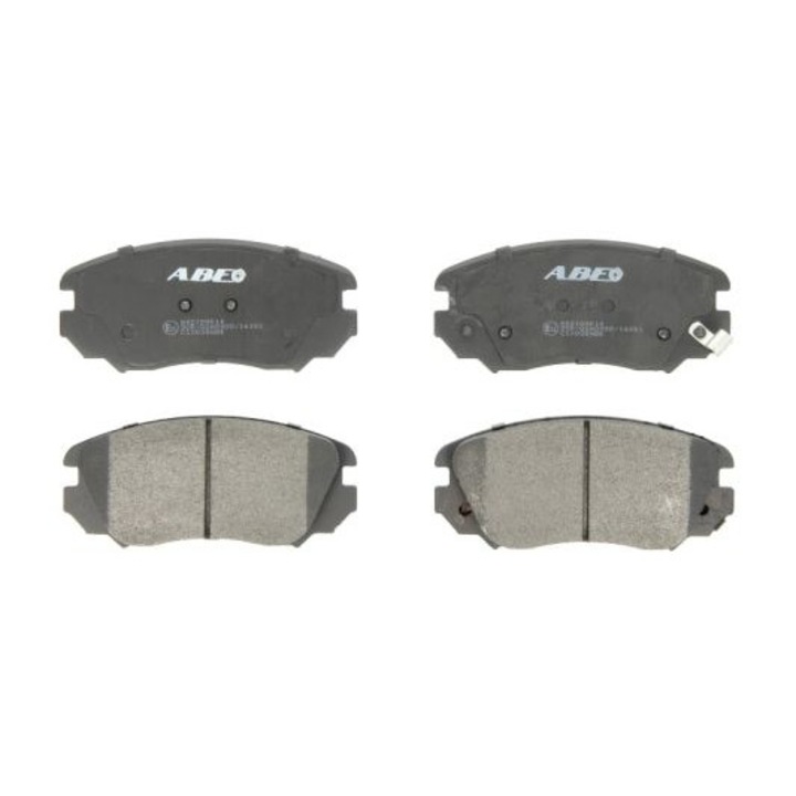 Fékbetét készlet, Abe, kompatibilis Buick/Chevrolet/GMC/Opel, fekete/szürke