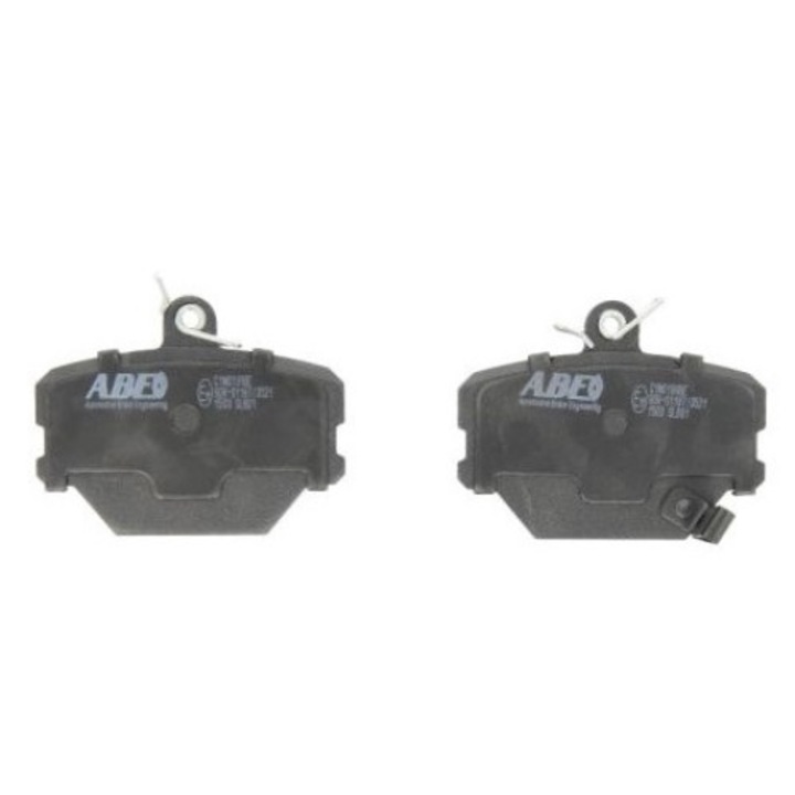 Fékbetét készlet Smart Convertible/City-Coupe/Crossblade/Fortwo/Roadster, Abe, fekete