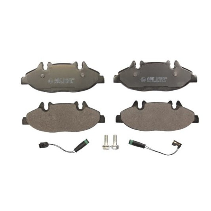 Fékbetét készlet, Abe, Mercedes Viano/Vito Mixto/ Vito, 2.0D-3.7 09/03, Fekete
