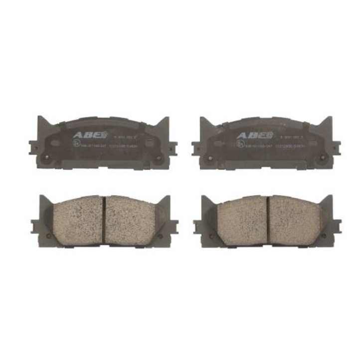 2 db fékbetét készlet, Abe, kompatibilis Toyota Avalon/Lexus ES-vel, többszínű