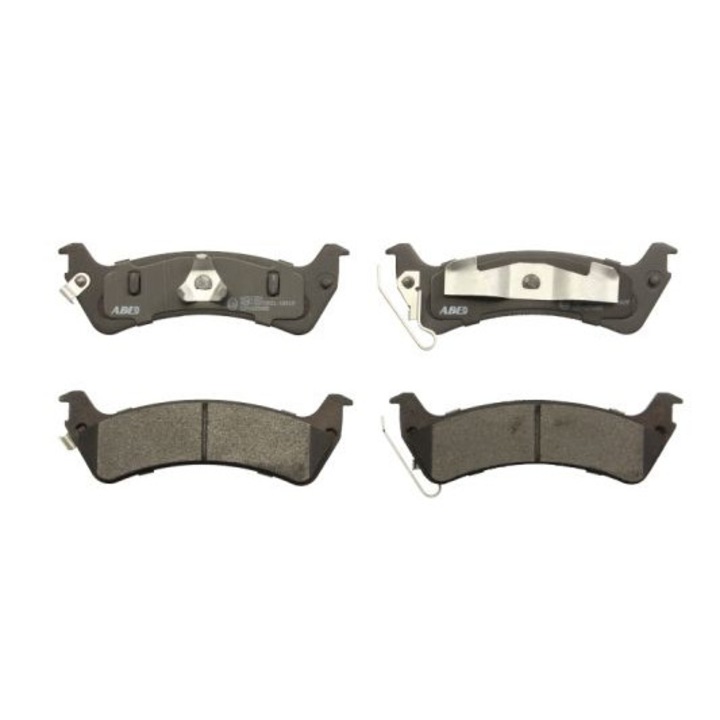 Fékbetét készlet, Abe, Jeep Grand Cherokee I, fekete/ezüst