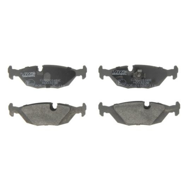 Hátsó fékbetét készlet, Abe, BMW Z1/3-hoz