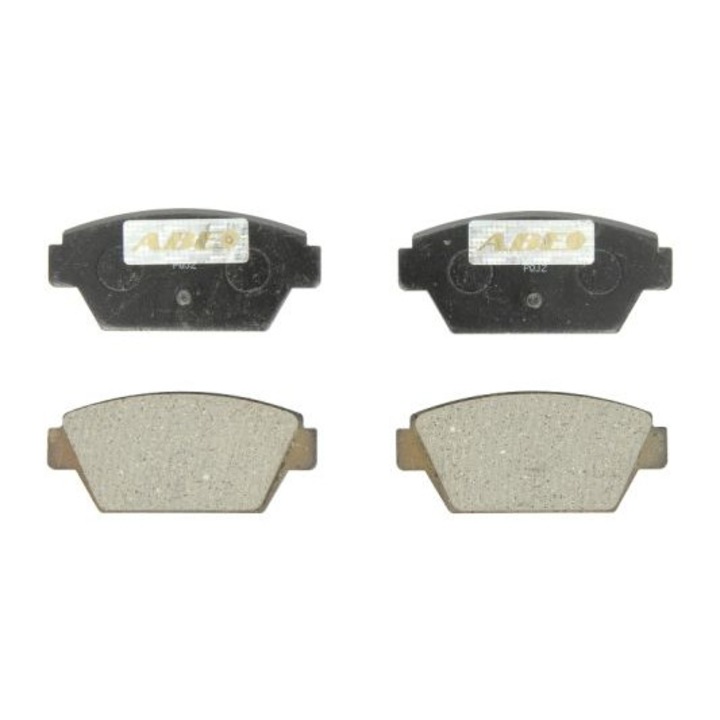 Hátsó fékbetét garnitúra, ABE, Isuzu/Mitsubishi Colt II/Eclipse/Lancer/Galant modellekkel kompatibilis, szürke