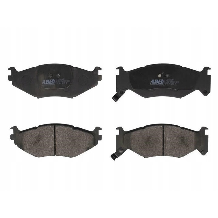 2 db fékbetét készlet, ABE, kompatibilis Chrysler Daytona/Saratoga/Voyager I, szürke