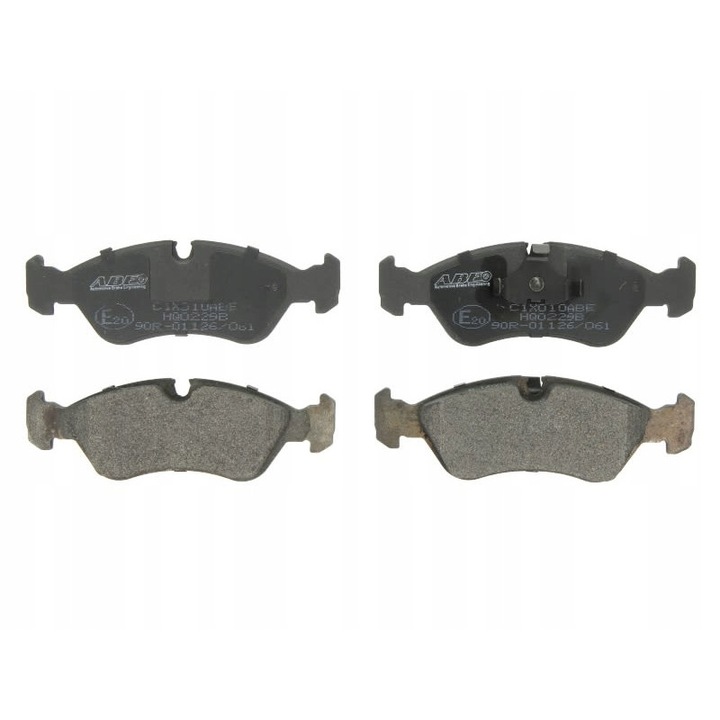 4 db-os fékbetét készlet Chevrolet Vectra, Abe, Grey típusokhoz