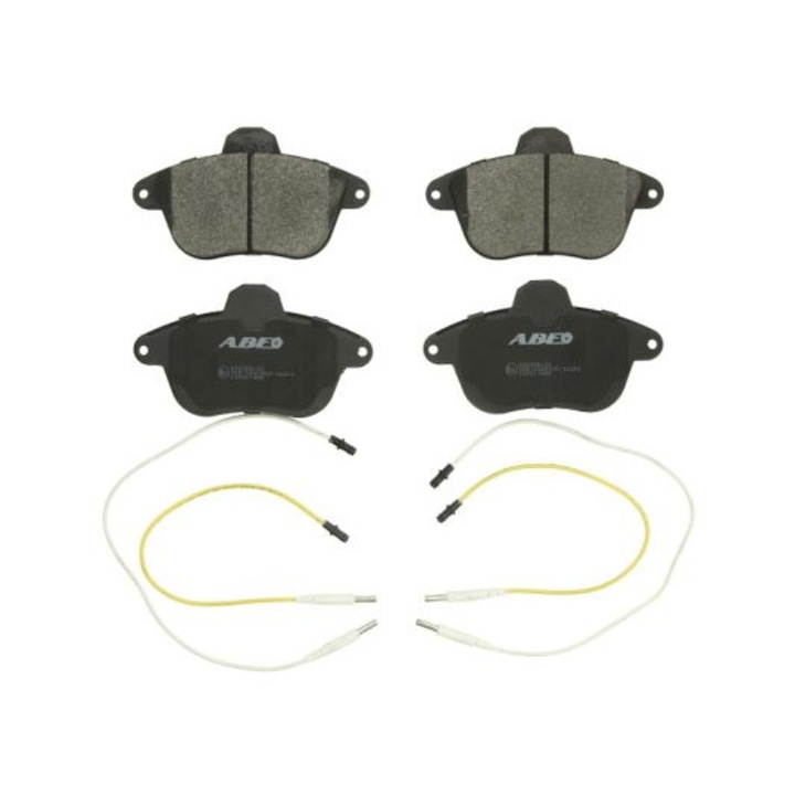 Fékbetét készlet, Abe, Peugeot 605, fekete/ezüst