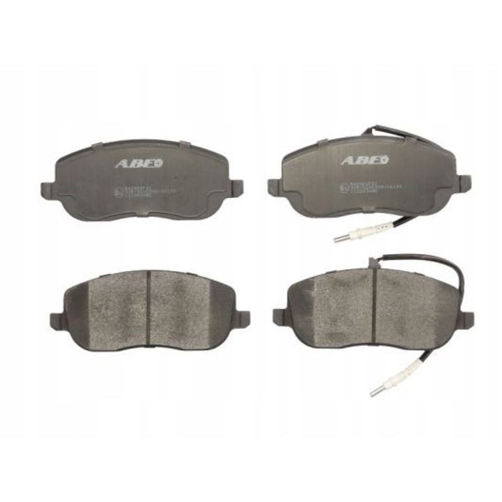 Fékbetét készlet, Abe, Citroen/Fiat/Peugeot, 1.6-3.0, szürke