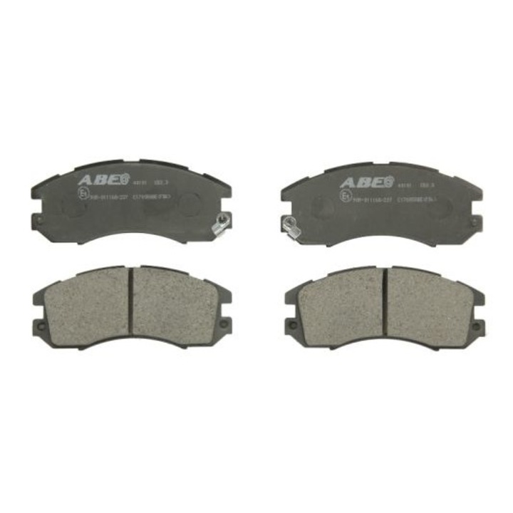 Комплект накладки за SUBARU IMPREZA, LEGACY I, LEGACY II, LEGACY OUTBACK 1, абе, Сиви