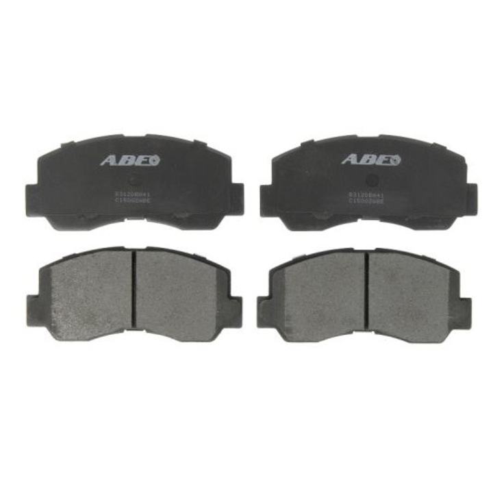 Fékbetét készlet, Abe, Mazda/Mitsubishihoz, 1.4-2.6, Fekete