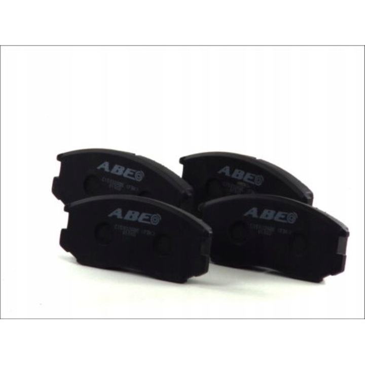 Fékbetét készlet, Abe, Daihatsu/Mitsubishi, 1.2-2.0D 08.86, Fekete