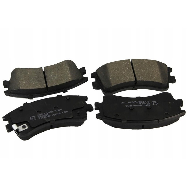 4 db-os fékbetét készlet MAZDA 6-hoz, Abe, szürke