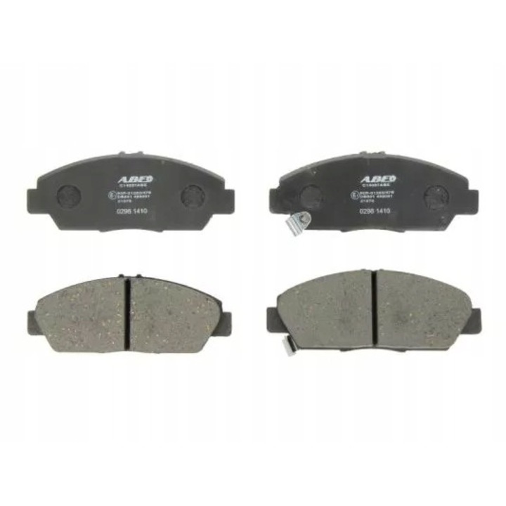 Fékbetét készlet, Abe, Honda/Rover, Fekete