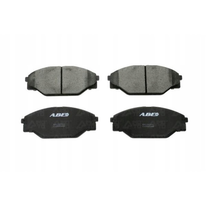 Fékbetét készlet, Abe, Toyotához, 2.0-2.8D, Fekete