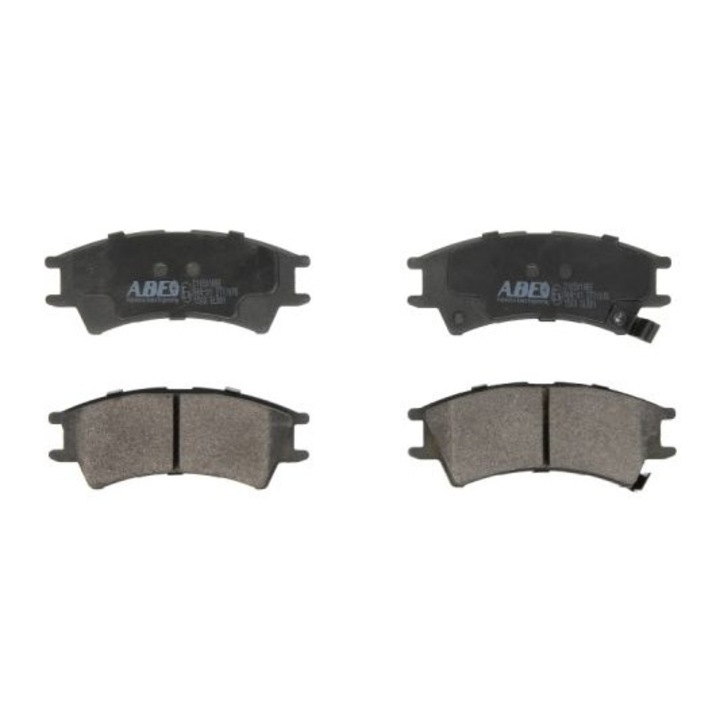 Fékbetét készlet, Abe, Hyundai Atos, 1.0 02/98-07/03, fekete