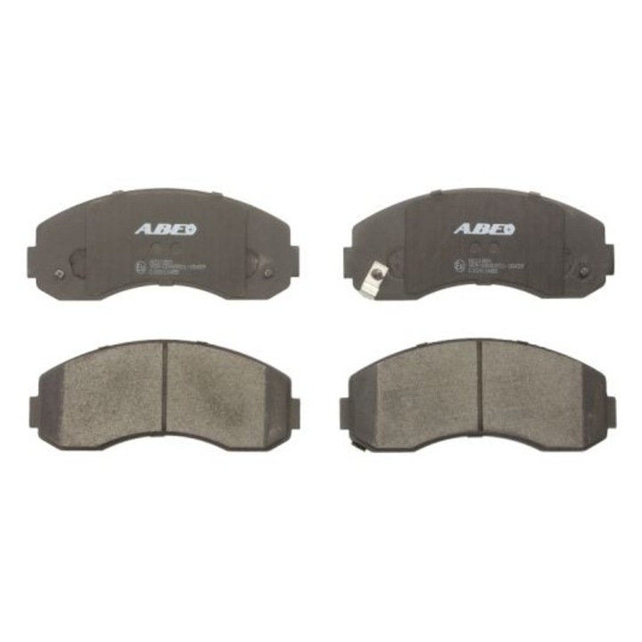2 db fékbetét készlet, ABE, KIA kompatibilis, szürke