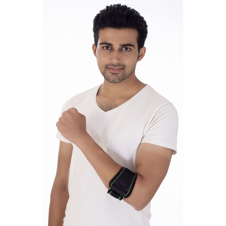 Orteza pentru cot, Neo-Life, Neopren, Marime universala, Negru