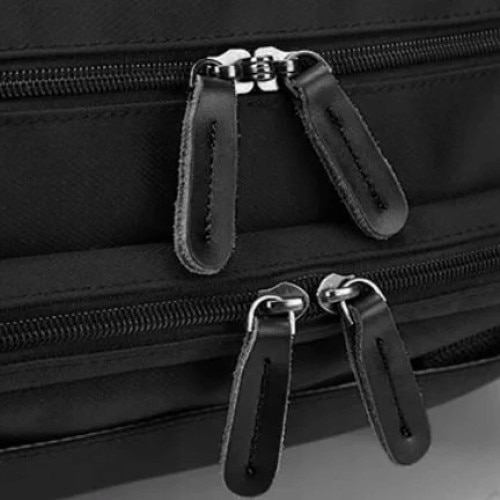 Geanta laptop/Rucsac, Zagatto®, Negru, Multifunctionala, Impermeabila, Priza USB incorporata, Bretele de umar si Curea de umar reglabila si detasabila, Manere cu protectie de mana, Atasabila la troler, 17.3 inch, 33x48x14 cm, ZG245