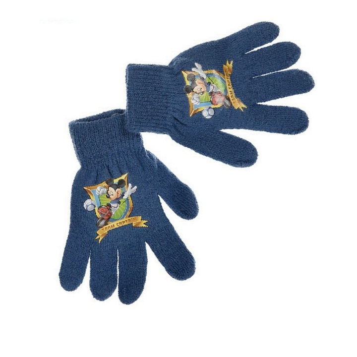 Manusi Disney Mickey Mouse bleumarin deschis