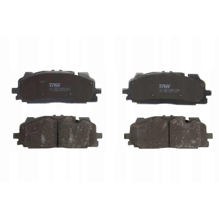 Fékbetét készlet, TRW, AUDI kompatibilis