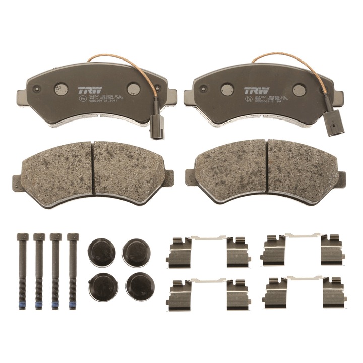 Fékbetét készlet, TRW, kompatibilis a FIAT-tal