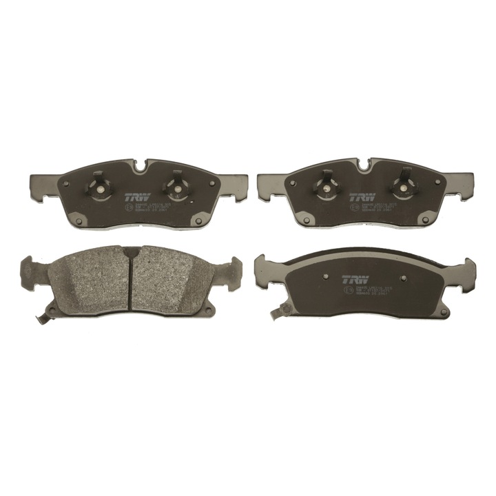 Fékbetétek, Trw, Dodge/Jeep kompatibilis, fekete