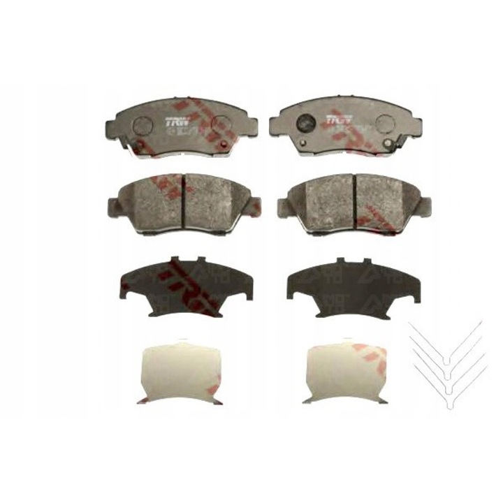 Fékbetét készlet, TRW, kompatibilis HONDA CIVIC VIII 1.3H 01/10-02/12