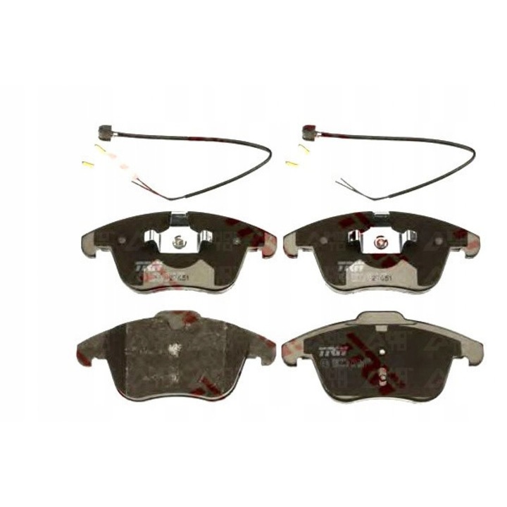 Fékbetét készlet, TRW, Kompatibilis a következővel: CITROEN C5 III; PEUGEOT 407, 508 I 1.6-2.2D 04.05.