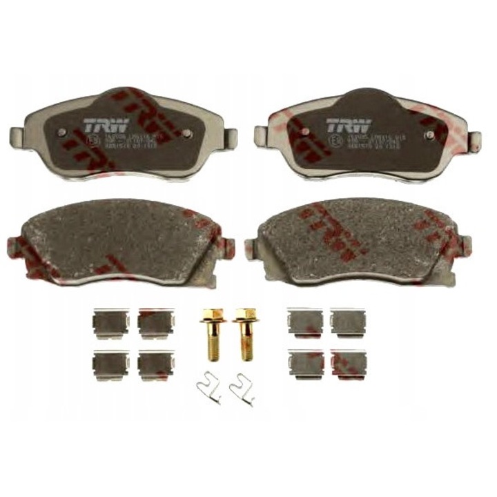 Комплект накладки, TRW, Съвместими с OPEL COMBO TOUR, COMBO/MINIVAN, CORSA C, MERIVA A, TI