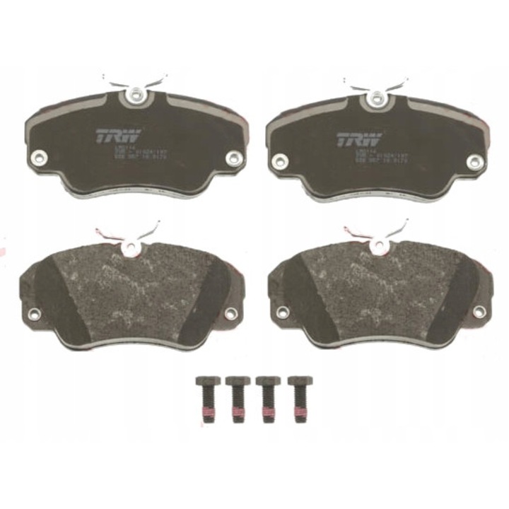 Накладки, Trw, Opel, Сиви