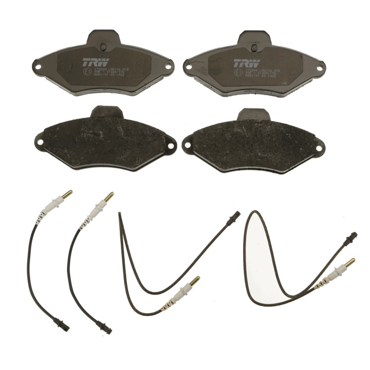 Fékbetét készlet, Trw, Kompatibilis CITROEN XANTIA 1.6-2.0D 03/93-04/03