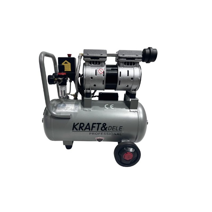 Olajmentes kompresszor, Kraft&Dele, KD1395, 24L, 1200W