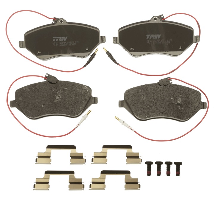 Set placute de frana pentru Citroen C5 III/C6, Ford USA Freestyle, Peugeot 407/607, Trw, Gri