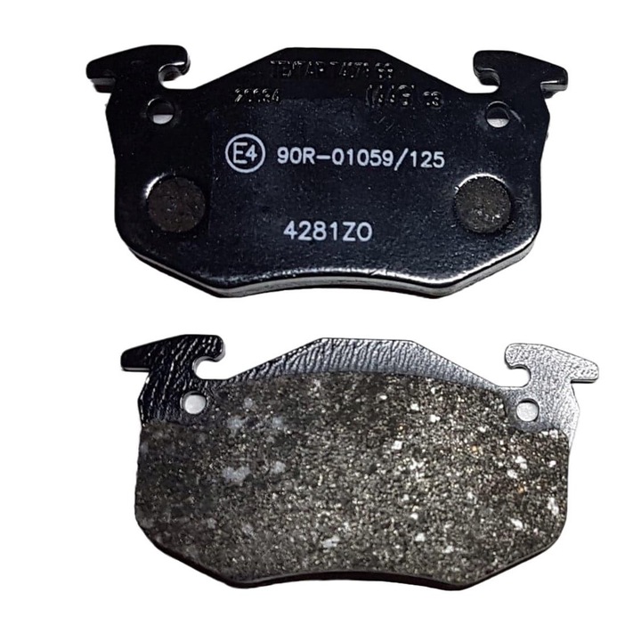 Fékbetét készlet Renault 5/Rapid/Ninivan/Super 5/Twingo I, Trw, fekete/szürke