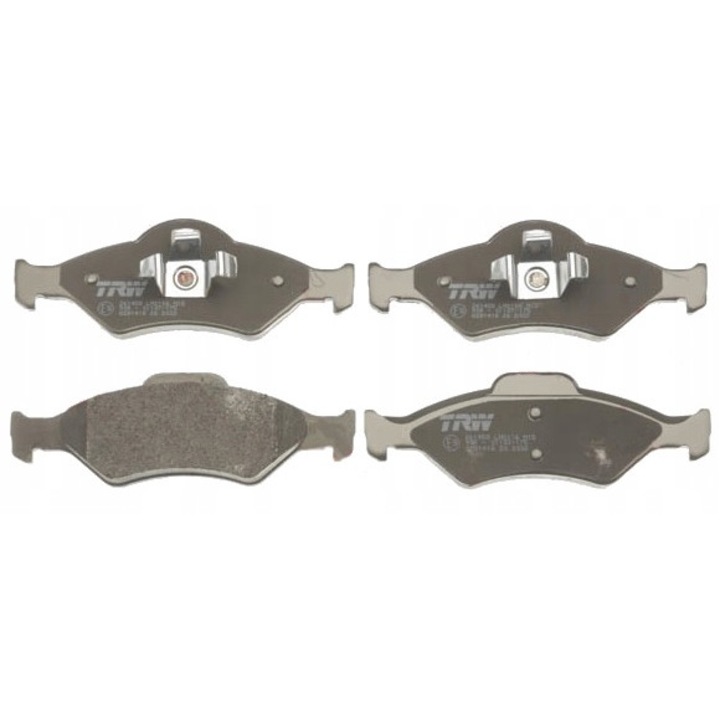 Set placute de frana, Trw, Compatibil cu FORD COURIER, ESCORT CLASSIC, ESCORT VI, FIESTA III