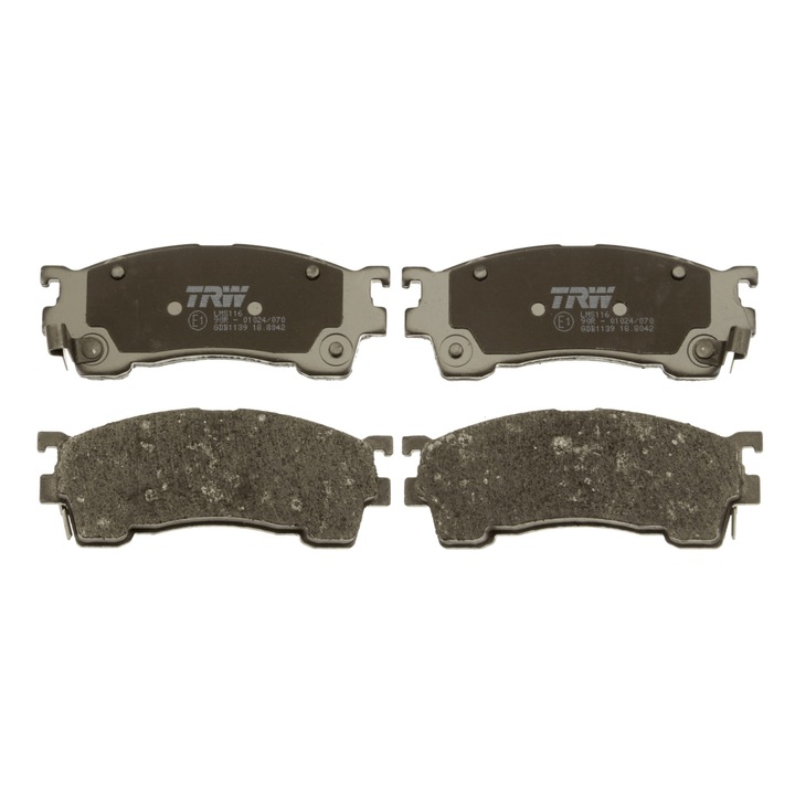 Комплект спирачни накладки, Trw, Съвместим с FORD USA PROBE II, MAZDA 323 FV, 323 F VI, 323 S VI