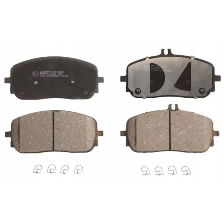 Комплект спирачни накладки, Abe, Съвместими с MERCEDES A, A, B SPORTS TOURER, CLA, CLA SHOOTING