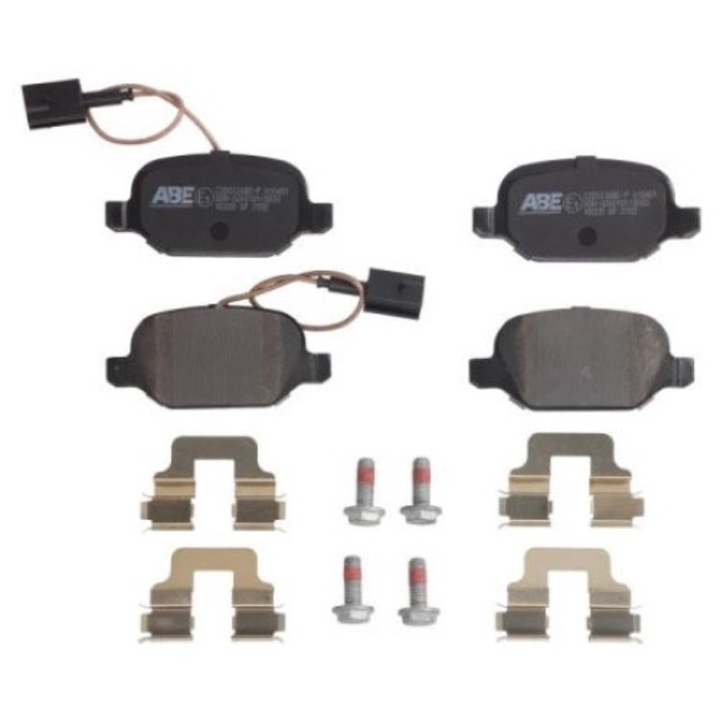 Hátsó fékbetétek, Abe, Alfa Romeo Mito