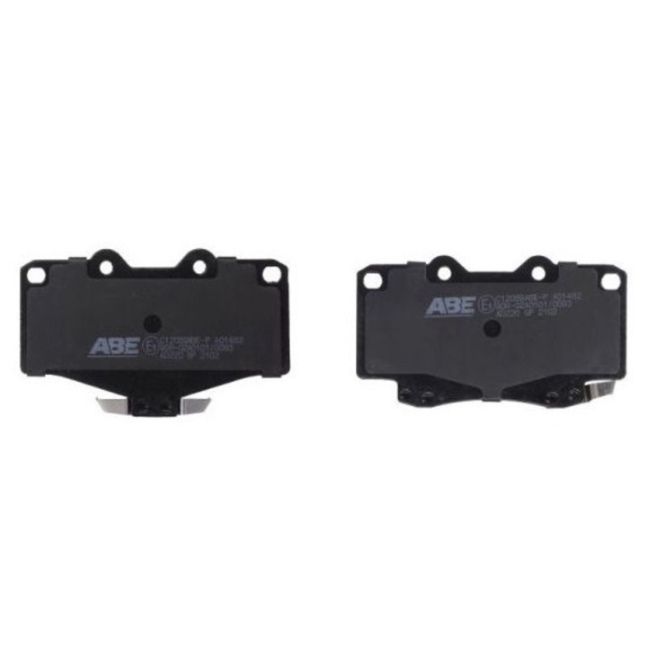 Toyota 4 Runner II/4 Runner III/Hilux IV/Hilux V/Hilux VI/Hilux VII/Land Cruiser/Land Cruiser 90, VW Taro, Abe, fekete fékbetét készlet