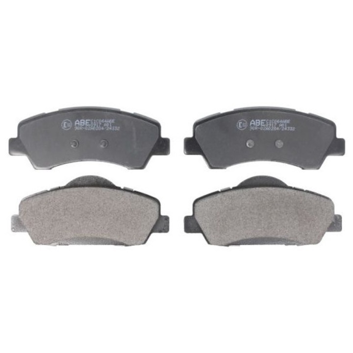 4 db-os fékbetét készlet CITROEN C4 CACTUS, Abe, szürke