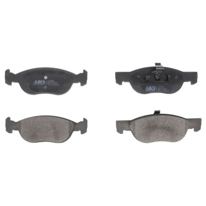 4 db-os fékbetét készlet Fiat Grande Puntohoz, Abe, szürke/fekete